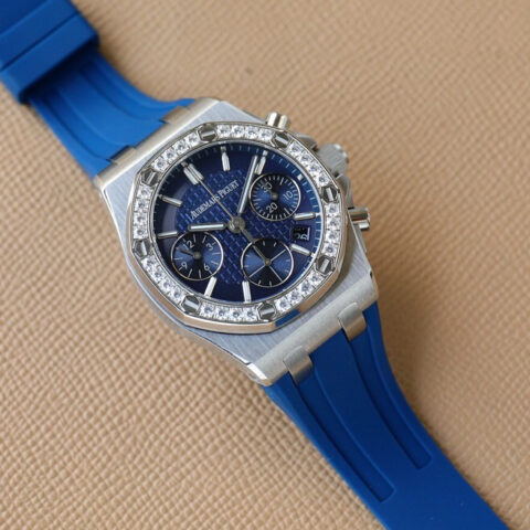 新款AP爱彼Audemars Piguet 皇家橡树女款多功能计时机械腕表
