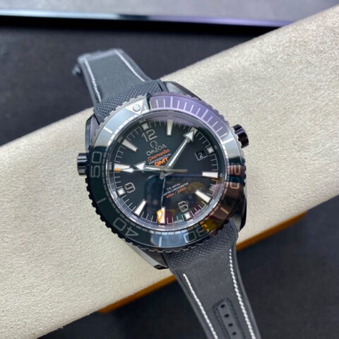 欧米茄 深海之蓝 海洋宇宙600米GMT 海马600系列自动机械男表