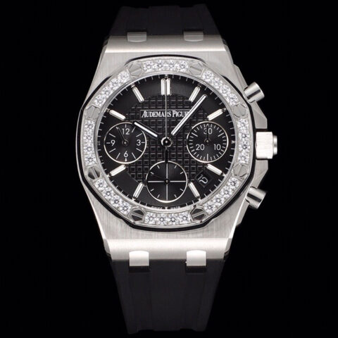 新款AP爱彼Audemars Piguet 皇家橡树女款多功能计时机械腕表