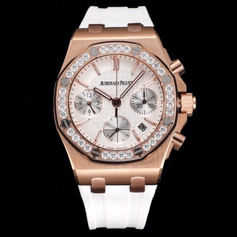 新款AP爱彼Audemars Piguet 皇家橡树女款多功能计时机械腕表