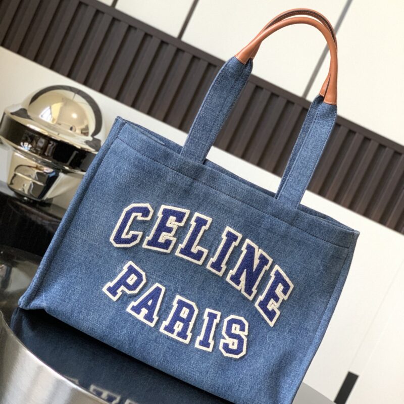 CELINE赛琳Tote Cacbs 牛仔托特包196762