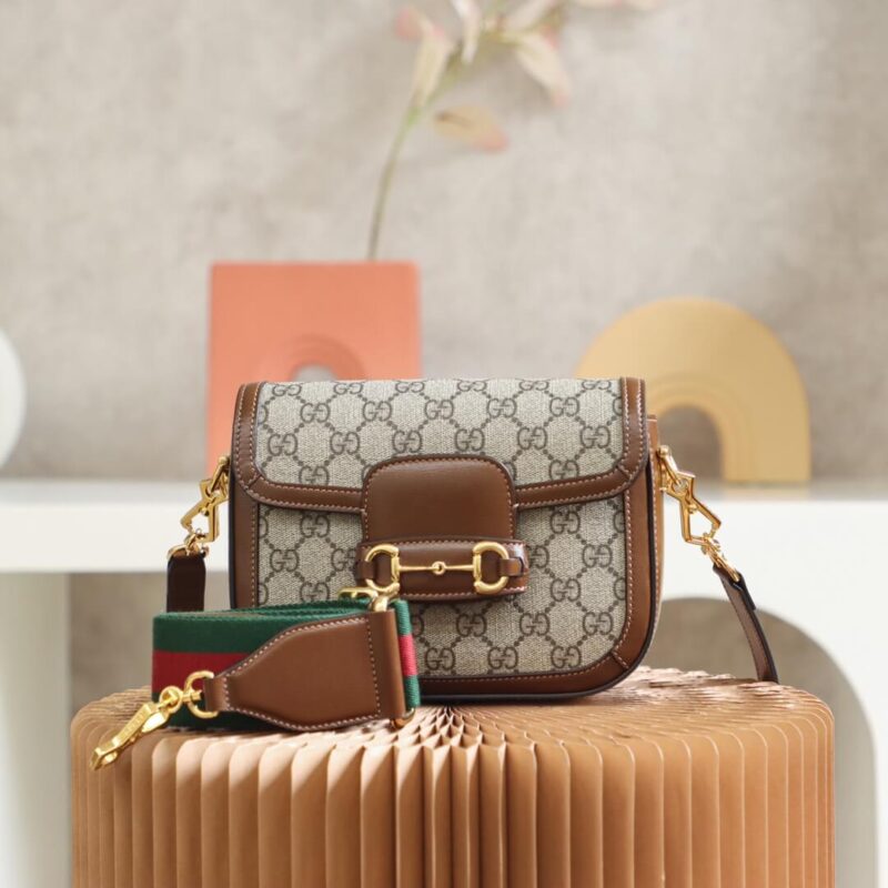 Gucci Horsebit 1955系列迷你马鞍包 658574 HUHHG 8565