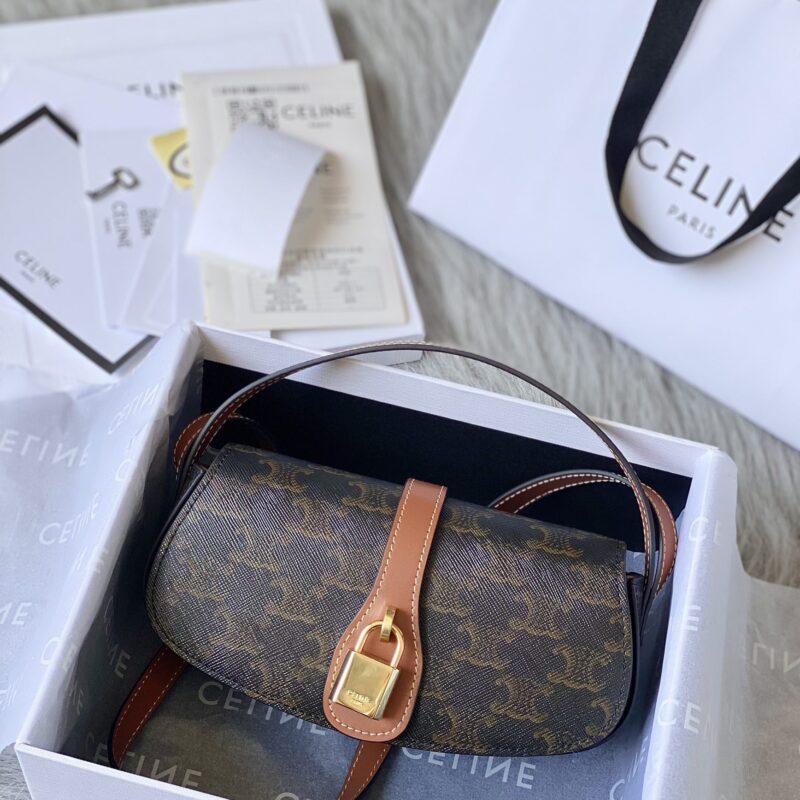 CELINE赛琳秋冬新款老花手袋101592