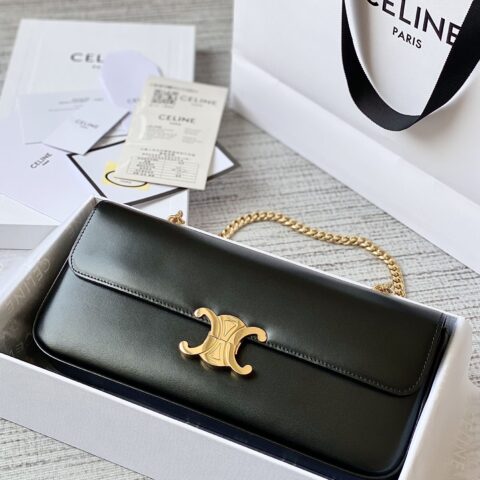CELINE赛琳新款链条腋下包197412