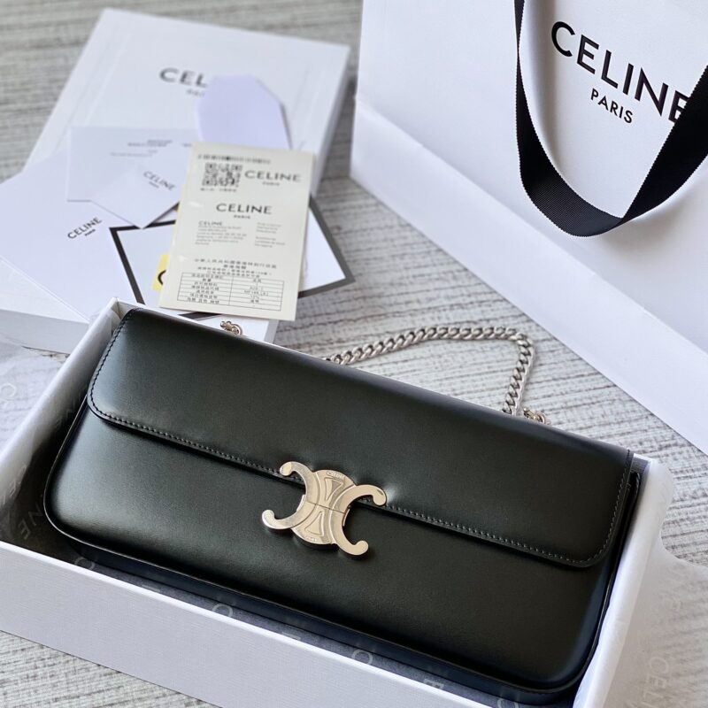 CELINE赛琳新款链条腋下包197412