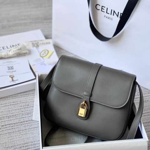 CELINE赛琳进口牛皮TABOU全新复古邮差包196583