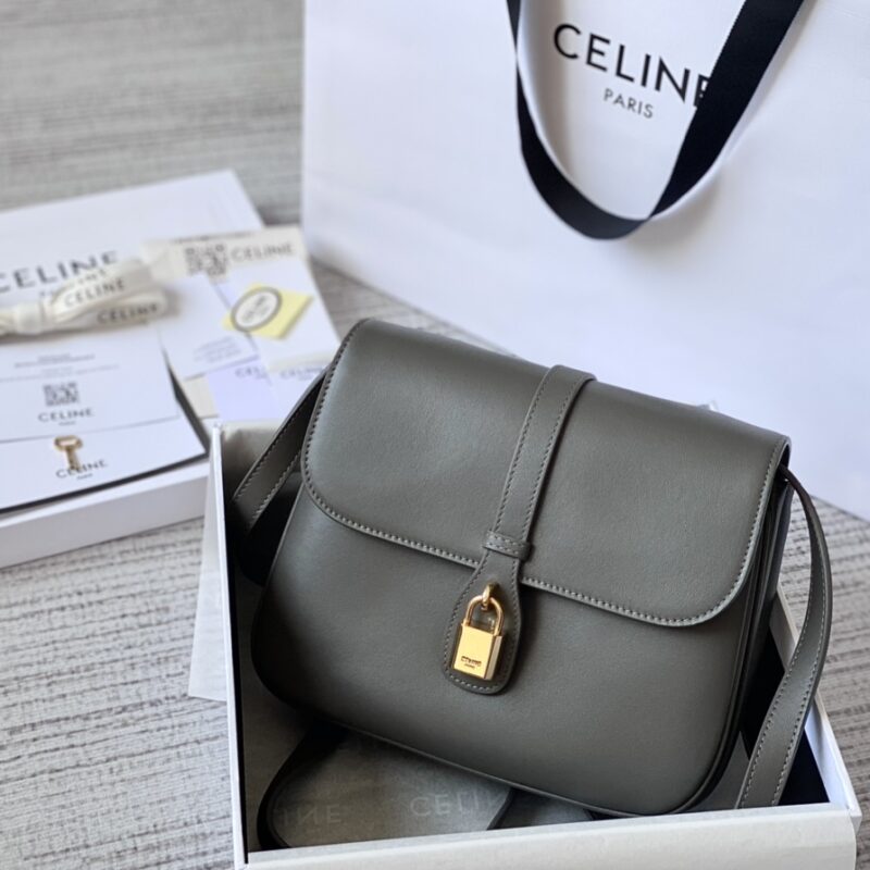 CELINE赛琳进口牛皮TABOU全新复古邮差包196583