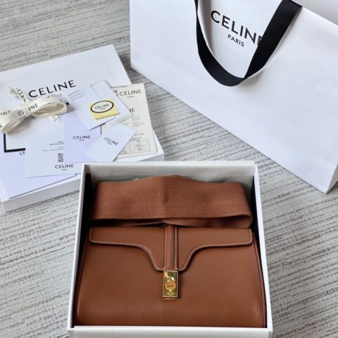 CELINE赛琳TEEN16 复古元素牛皮手袋196853