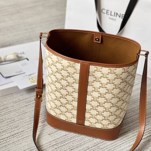 CELINE赛琳中古款老花水桶包191132