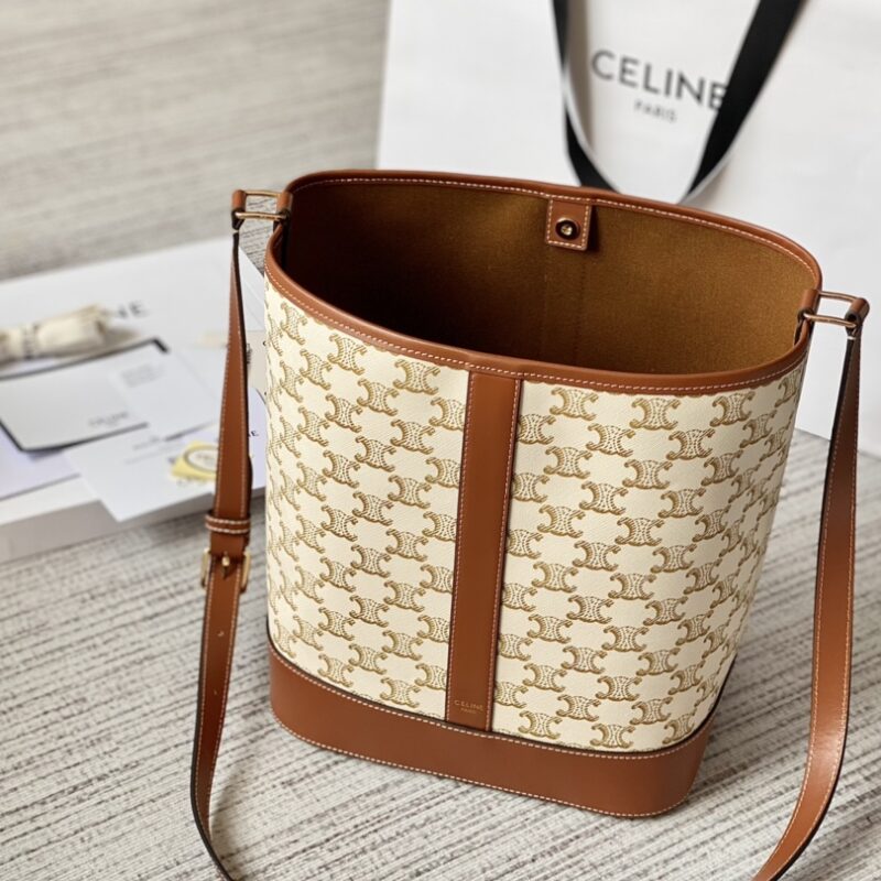 CELINE赛琳中古款老花水桶包191132