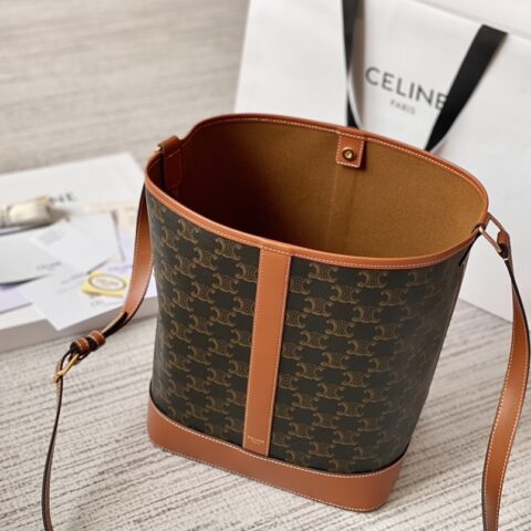 CELINE赛琳中古款老花水桶包191132