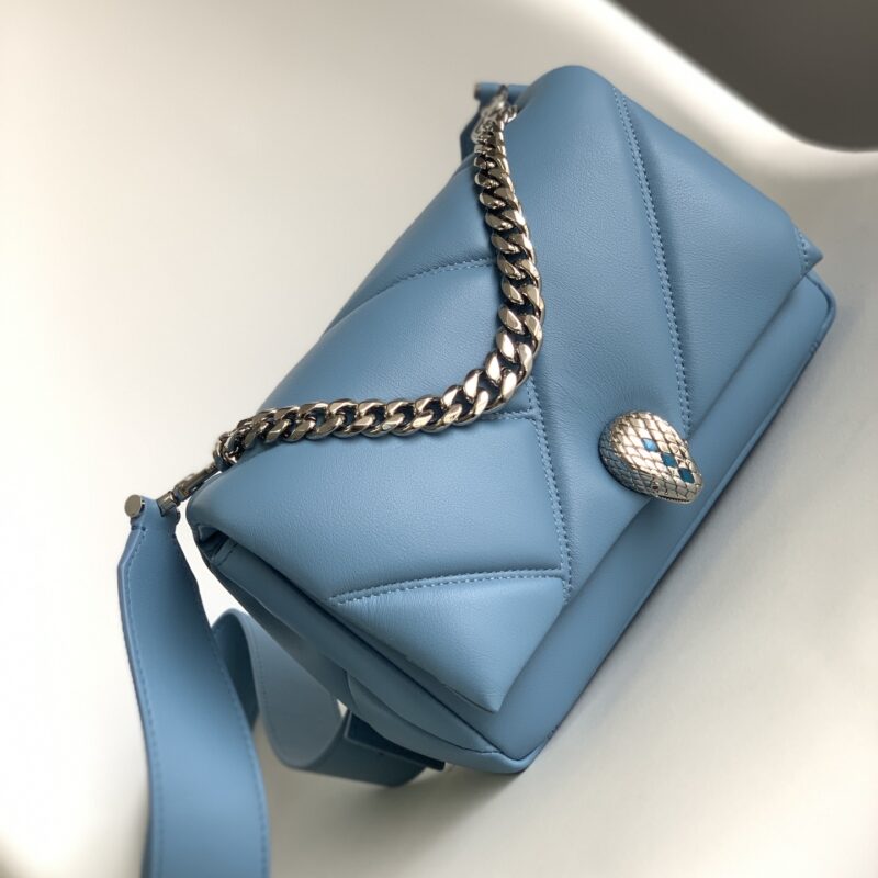 BVLGARI宝格丽“SERPENTI CABOCHON”系列小牛皮肩背包291088