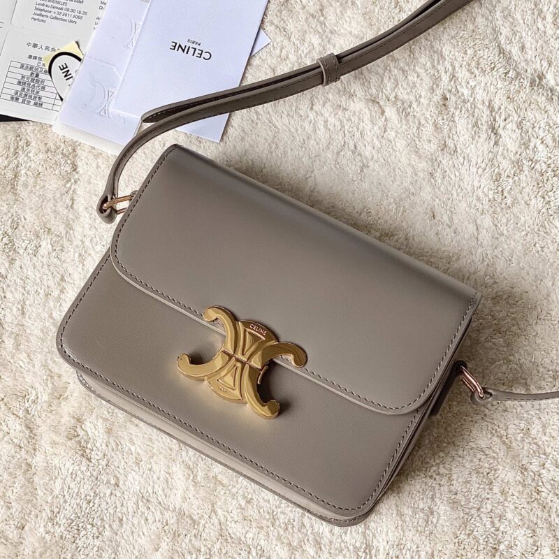 CELINE赛琳进口BOX 小牛皮凯旋门肩背包3303