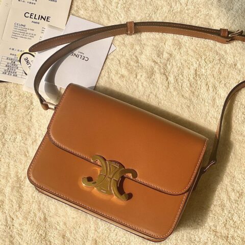CELINE赛琳进口BOX 小牛皮凯旋门肩背包3303