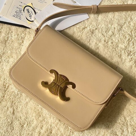 CELINE赛琳进口BOX 小牛皮凯旋门肩背包3303