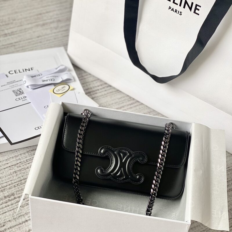 CELINE赛琳CUIR TRIOMPHE 凯旋门链条肩背包199242
