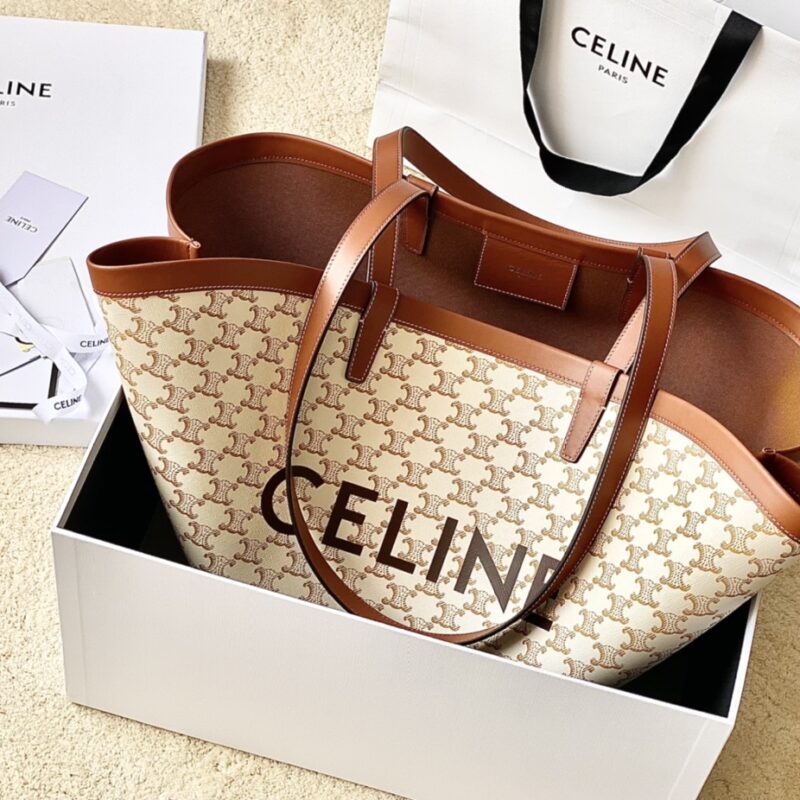 CELINE赛琳经典凯旋门老花CELINE TOTE购物袋196952