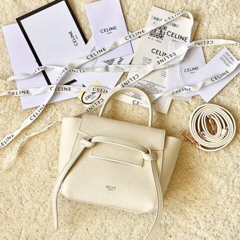 CELINE赛琳Belt 掌纹系列鲶鱼包194263