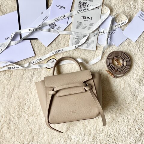 CELINE赛琳Belt 掌纹系列鲶鱼包194263