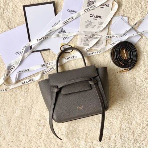 CELINE赛琳Belt 掌纹系列鲶鱼包194263