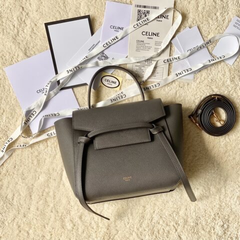 CELINE赛琳Belt 掌纹系列鲶鱼包189003