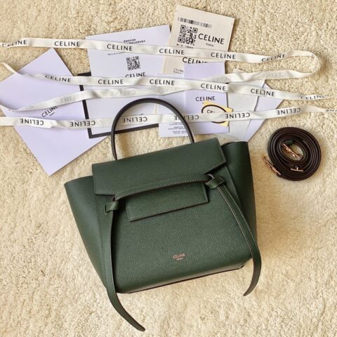 CELINE赛琳Belt 掌纹系列鲶鱼包189003