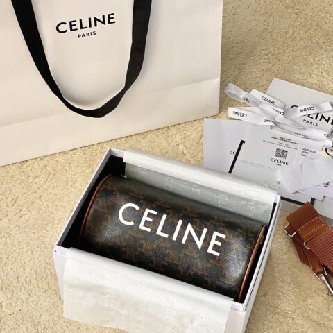 CELINE赛琳2022休闲圆筒包110052