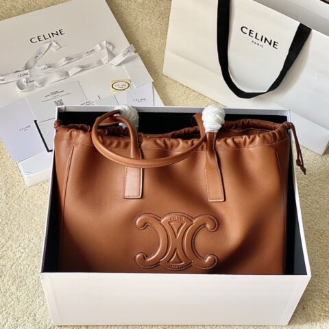 CELINE赛琳CABAS TRIOMPHE抽绳托特包199973