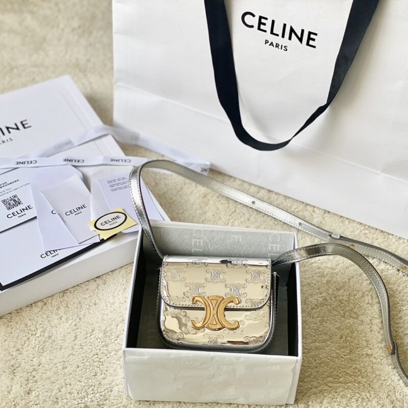 CELINE赛琳进口牛皮凯旋门迷你挎包101513