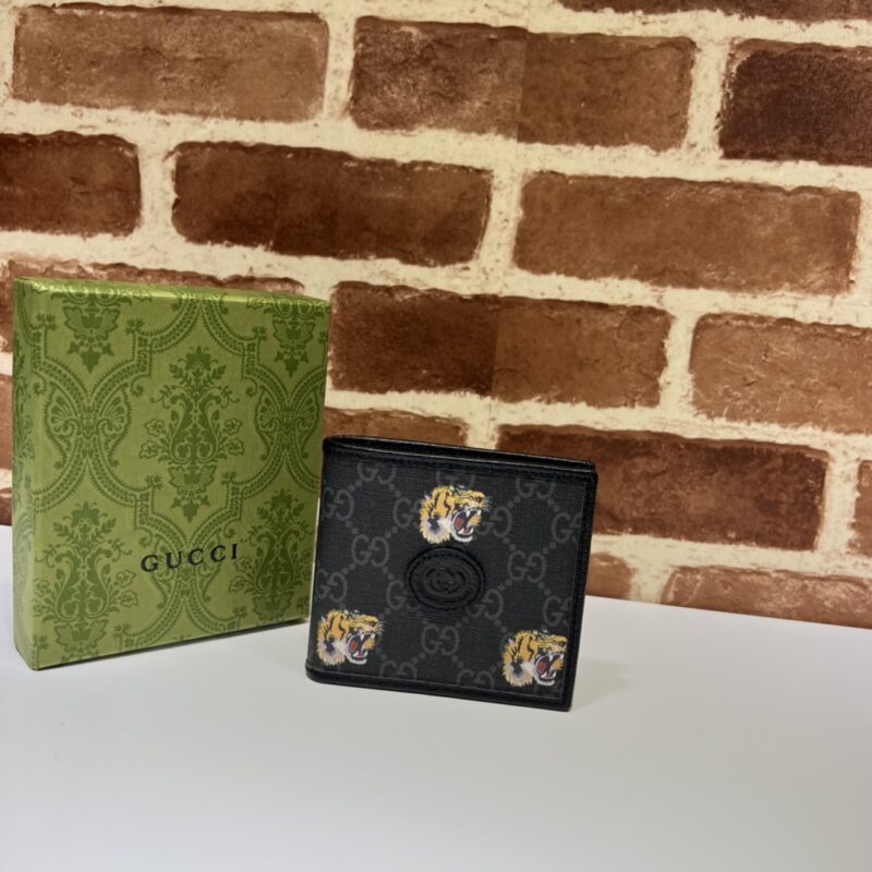 GUCCI古驰老虎印花钱包671652