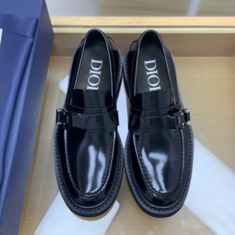 DIOR迪奥   精选牛皮制作男士乐福皮鞋