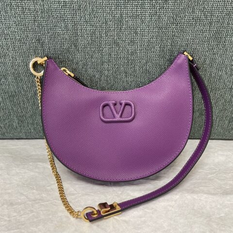 VALENTINO华伦天奴迷你掌纹小牛皮HOBO腋下包0724