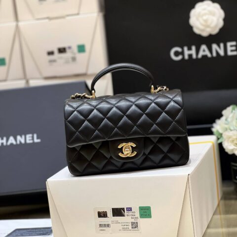 CHANEL 手柄cf mini handle AS2431黑色