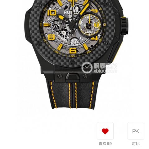 HBF FACTORY 恒宝HUBLOT 宇舶表BlG BANG系列401.OQ.0123.VR碳纤维表圈