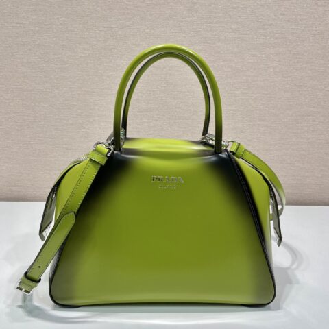 PRADA普拉达渐变保龄球包1BA366