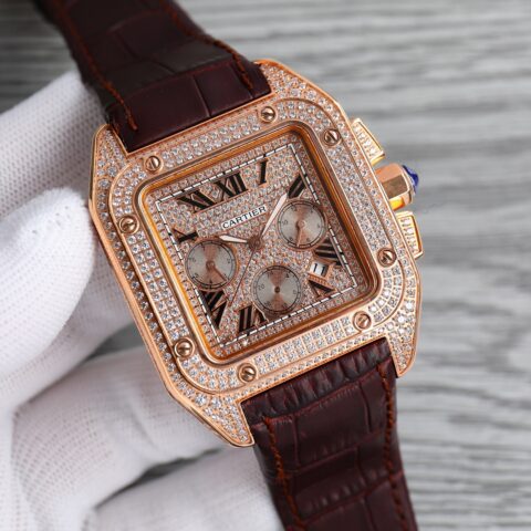 经典新款推出 卡地亚 CARTIER 🎮AF1 山度士腕表 WM509018