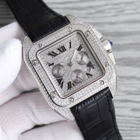 经典新款推出 卡地亚 CARTIER 🎮AF1 山度士腕表 WM509018