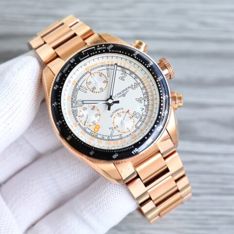 浪琴 LONGINES 🎮AF1 经典复刻系列男士腕表运动系列L3.636.4.60.0 1⃣️机芯采用7750全自动计时机械机芯