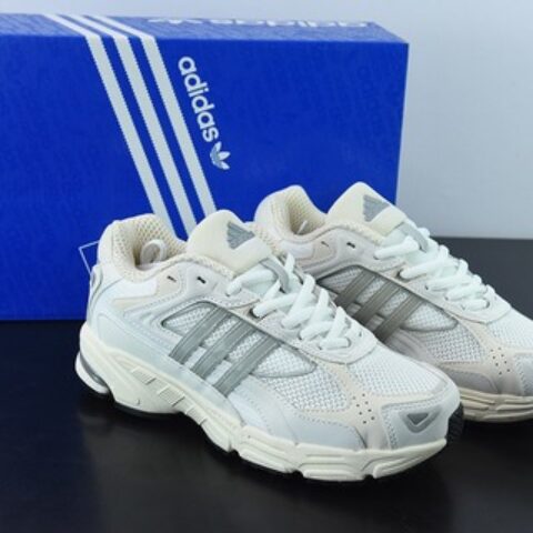 阿迪达斯Adidas Originals Response CL"Cream/White"响应CL系列老爹风复古透气缓震休闲运动慢跑鞋“乳白灰银”GY2014
