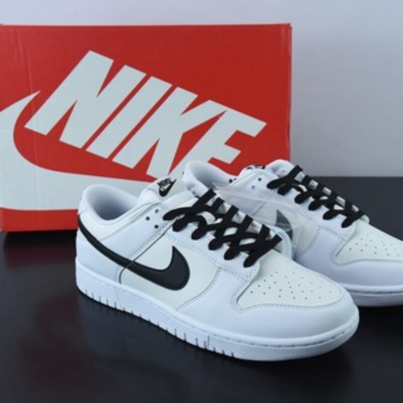 Nk SB Dunk Low "Dark Driftwood" 白黑配色 SB低帮运动休闲板鞋 货号：DJ6188-101