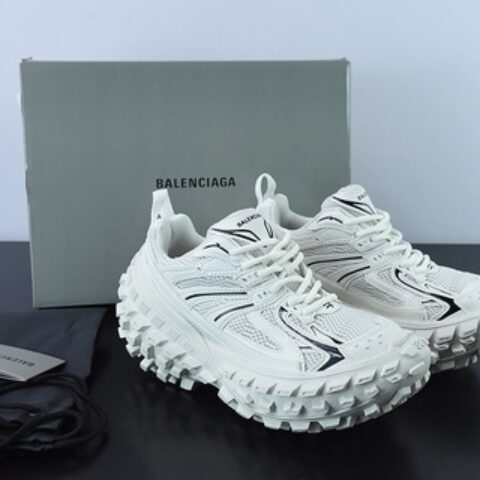 BALENCIAGA Defender Rubber Platform Sneakers 卫士系列低帮坦克履带轮胎型越野户外增高厚底休闲运动慢跑鞋