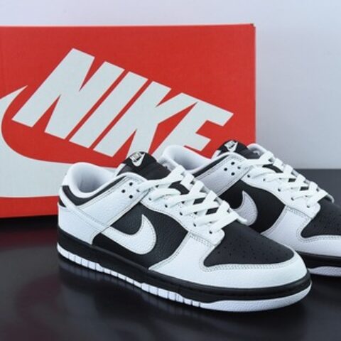 Nike SB Dunk Low"Reverse Panda"扣篮系列低帮休闲运动滑板板鞋“白黑翻转熊猫”货号：FD9064-011
