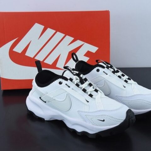 Nike TC 7900"White/Black"复古老爹百搭休闲慢跑鞋“皮革白黑”DR7851-100