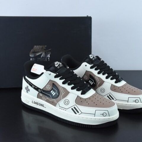 Nk Air Force 1 Low 07 黑咖 游戏限定  空军一号低帮板鞋官方货号：CW2288 222