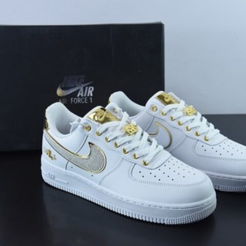 Nike Air Force 1 Low 白金 空军一号低帮运动休闲板鞋 货号：DV4248-222