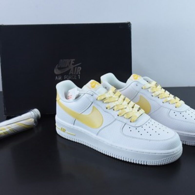 Nk Air Force 1'07 Low  白黄 经典百搭低帮空军一号 货号DV3505-101