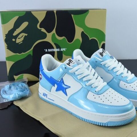 Bape Sk8 Sta To Nigo" 潮流教父Nigo 品牌 猿人头低帮经典运动休闲板鞋 1H70191021