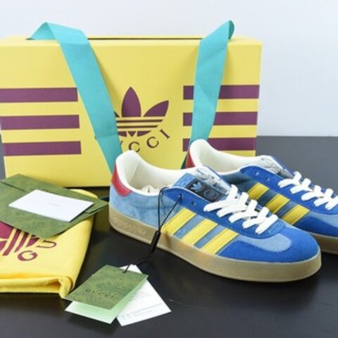 adidas originals x Gucci Gazelle 阿迪古驰联名经典休闲板鞋编码：GTI1C