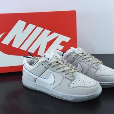 Nike  Dunk Low "Grey Leather" 月亮灰低帮运动休闲板鞋  货号：DX3722-001