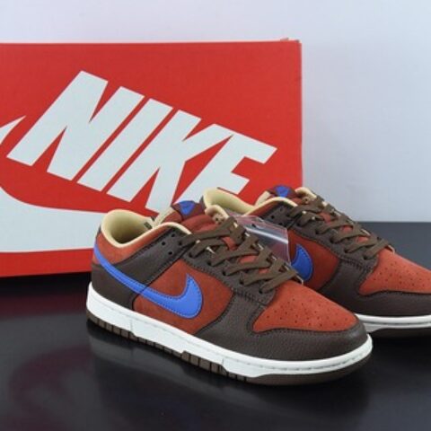Nike SB Dunk Low "Mars Stone" 咖啡棕蓝低帮休闲板鞋 货号：DR9704-200